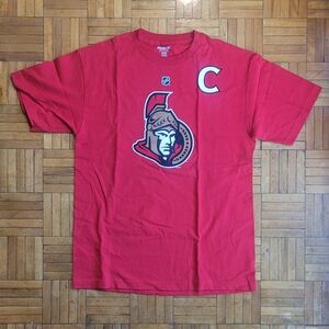Red Reebok Ottawa Senators T-Shirt